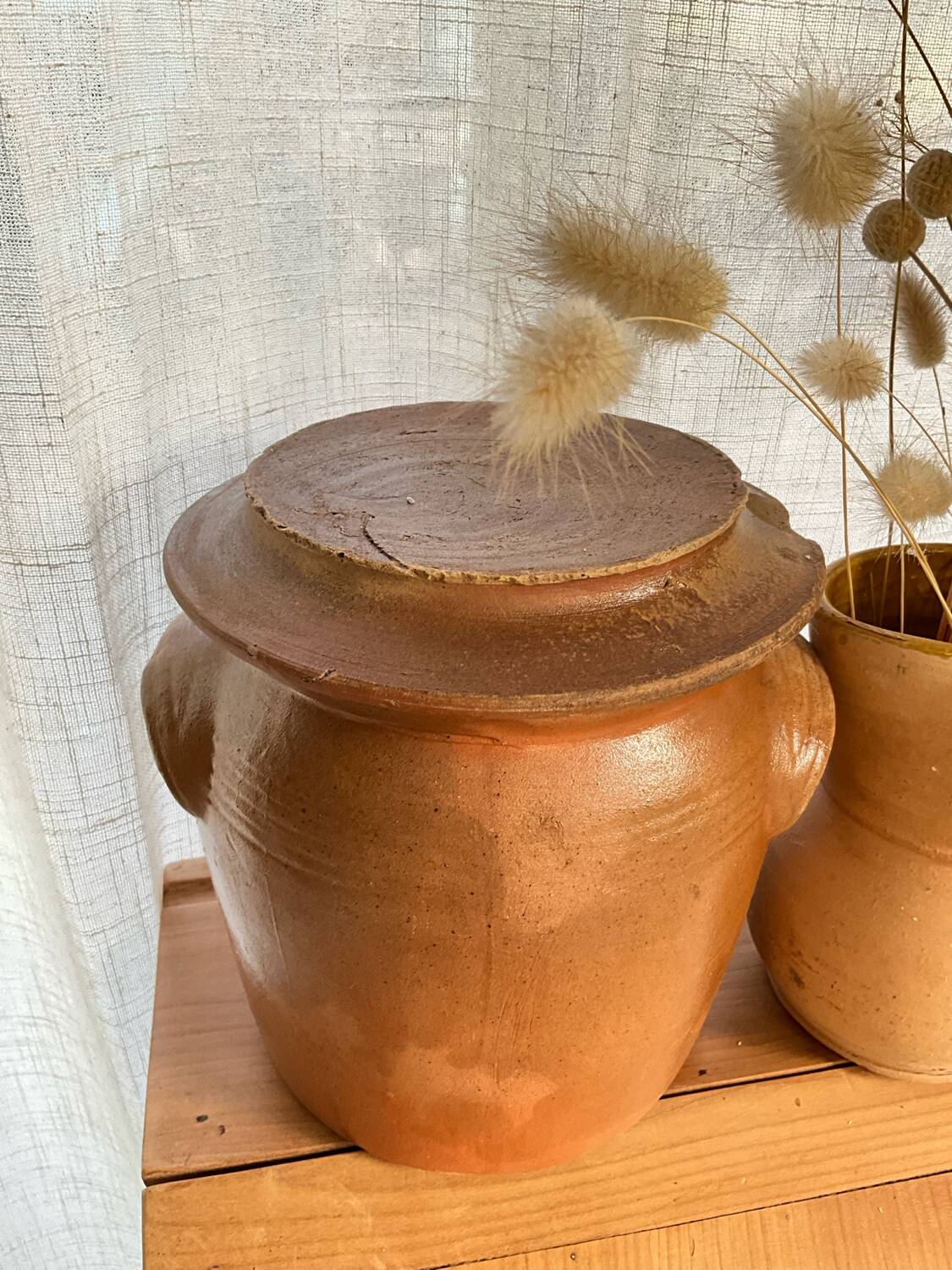 Ancient ceramic salt cellar