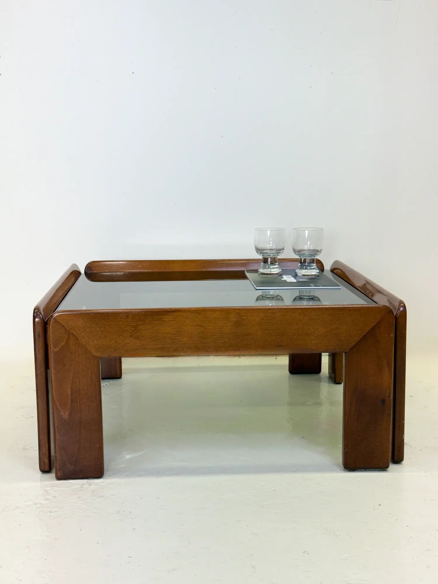 Coffee table by Afra & Tobia Scarpa for Cassina — Italy, 1960s