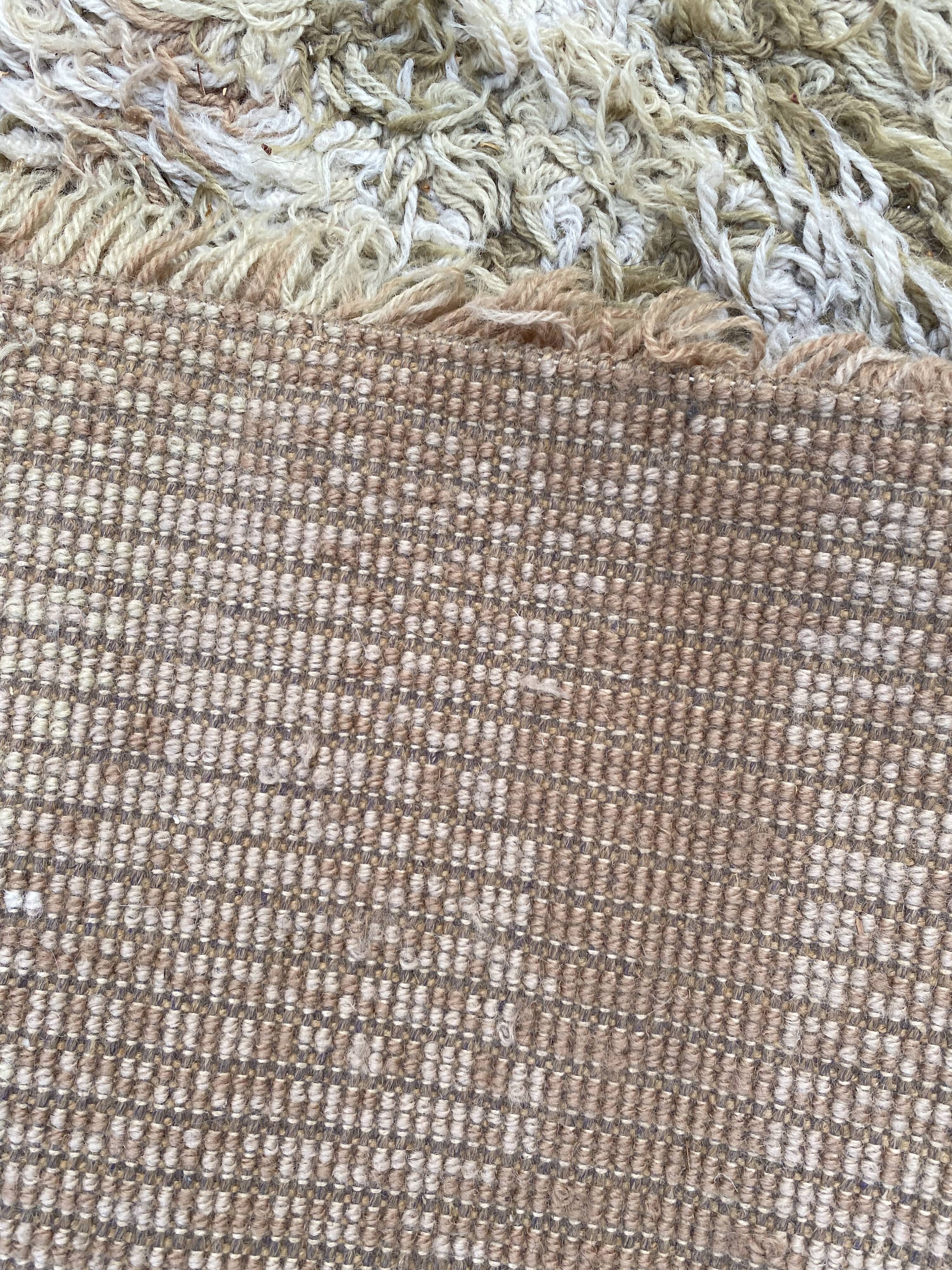 Nice big Scandinavian vintage carpet abstract designs 200x300 cm