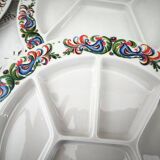 Set of 6 Villeroy & Boch Acapulco style fondue plates