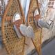 old pair of snowshoe