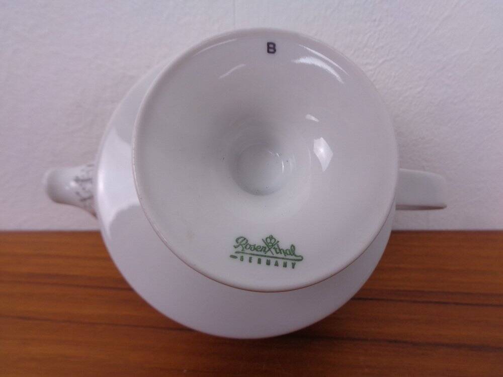 Porcelain Sauce Boat by Tapio Wirkkala for Rosenthal, 1960s