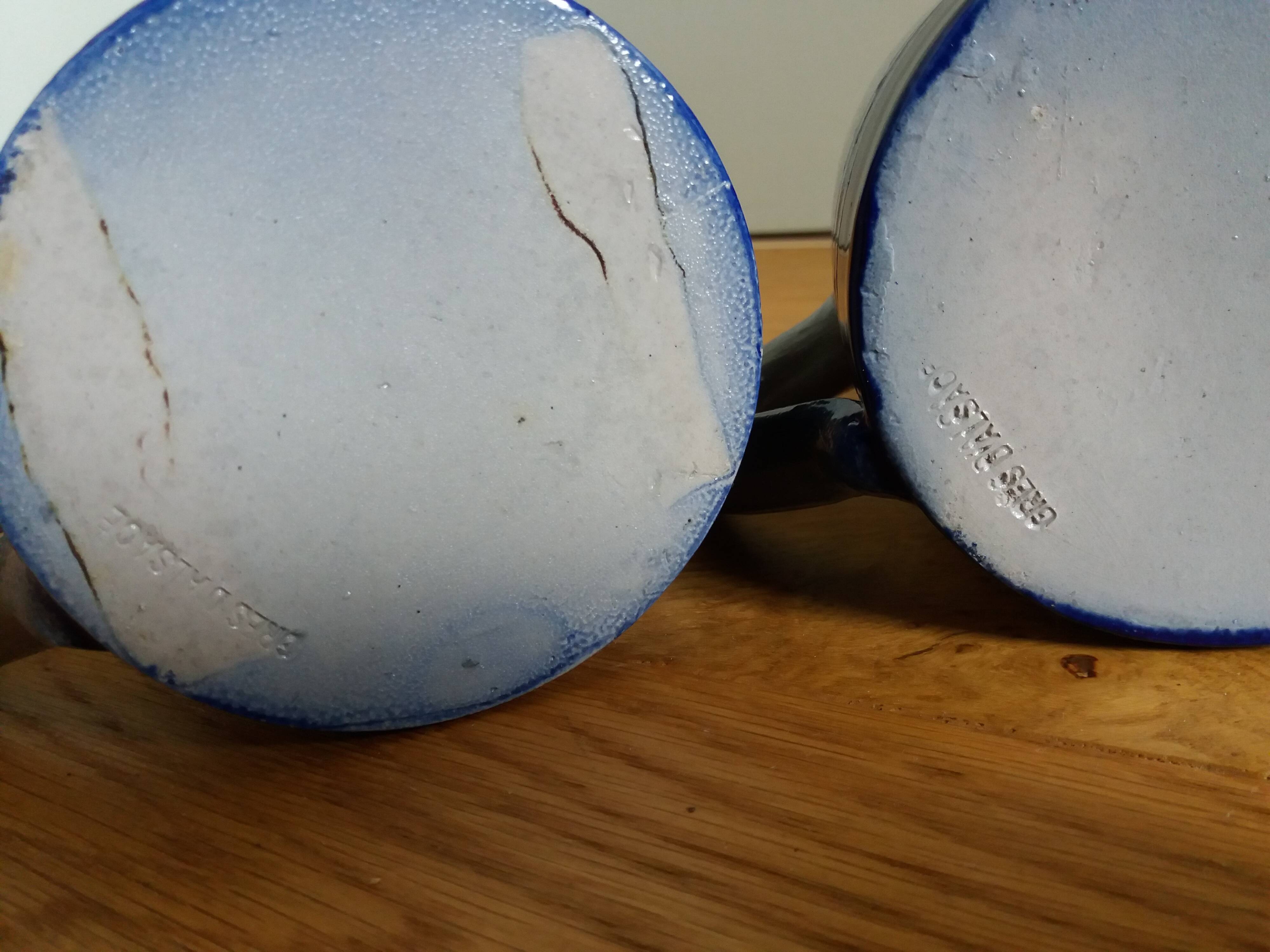 Mugs, tankards in Alsace sandstone