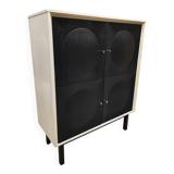 Brutalist circular cabinet vintage 'Geometric design'