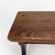 Small old wooden bench or footstool