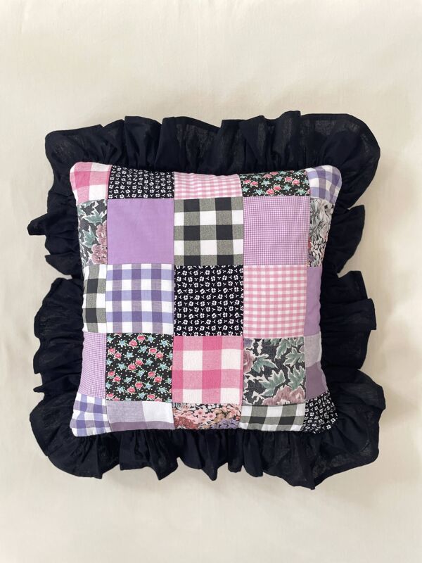 Coussin patchwork