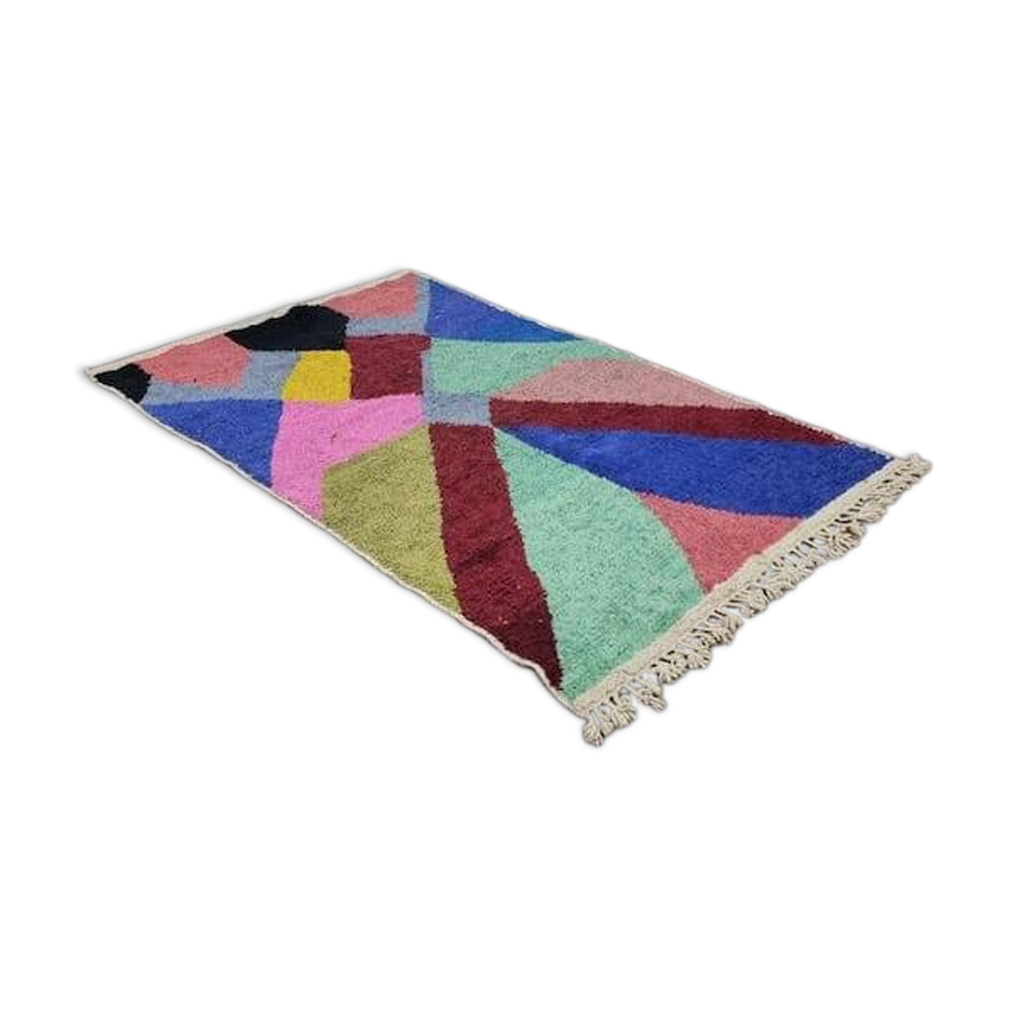 Beni Oura rug in handmade wool, large size