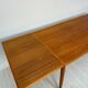1960s Large Vintage Minimalistic Teak Extendable Dining Table
