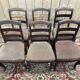 Suite de 6 chaises époque Restauration à restaurer