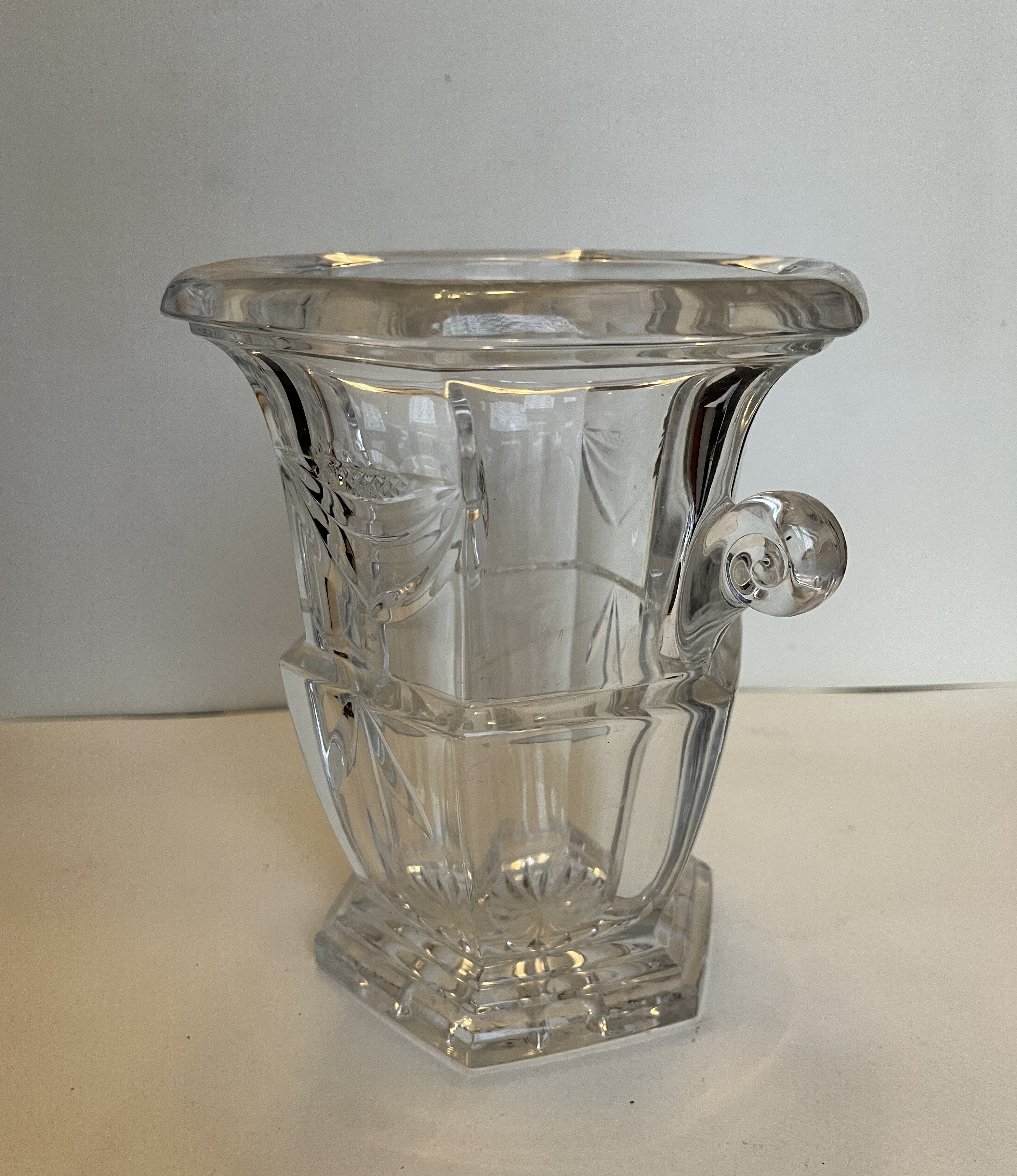 Medici vase in crystal