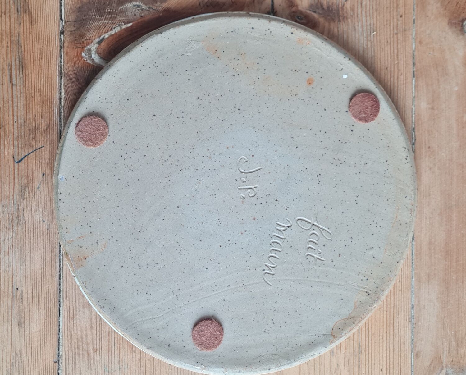 Glazed stoneware trifle