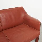 Set CAB 415 sofas by Mario Bellini, 1980s