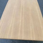 Scandinavian design extendable dining table stripped in raw teak 1960