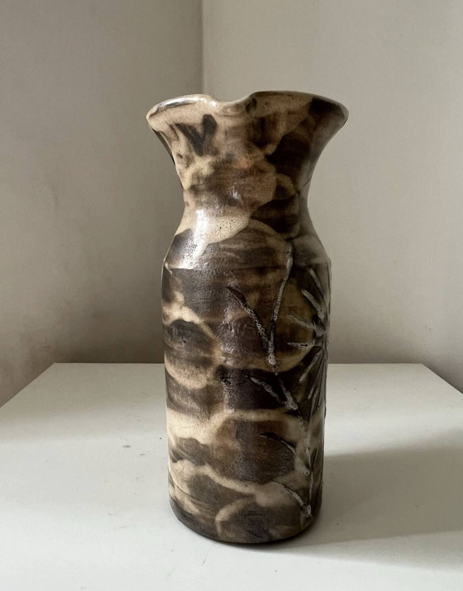 Vintage 1960s Vallauris Ceramic Pitcher
