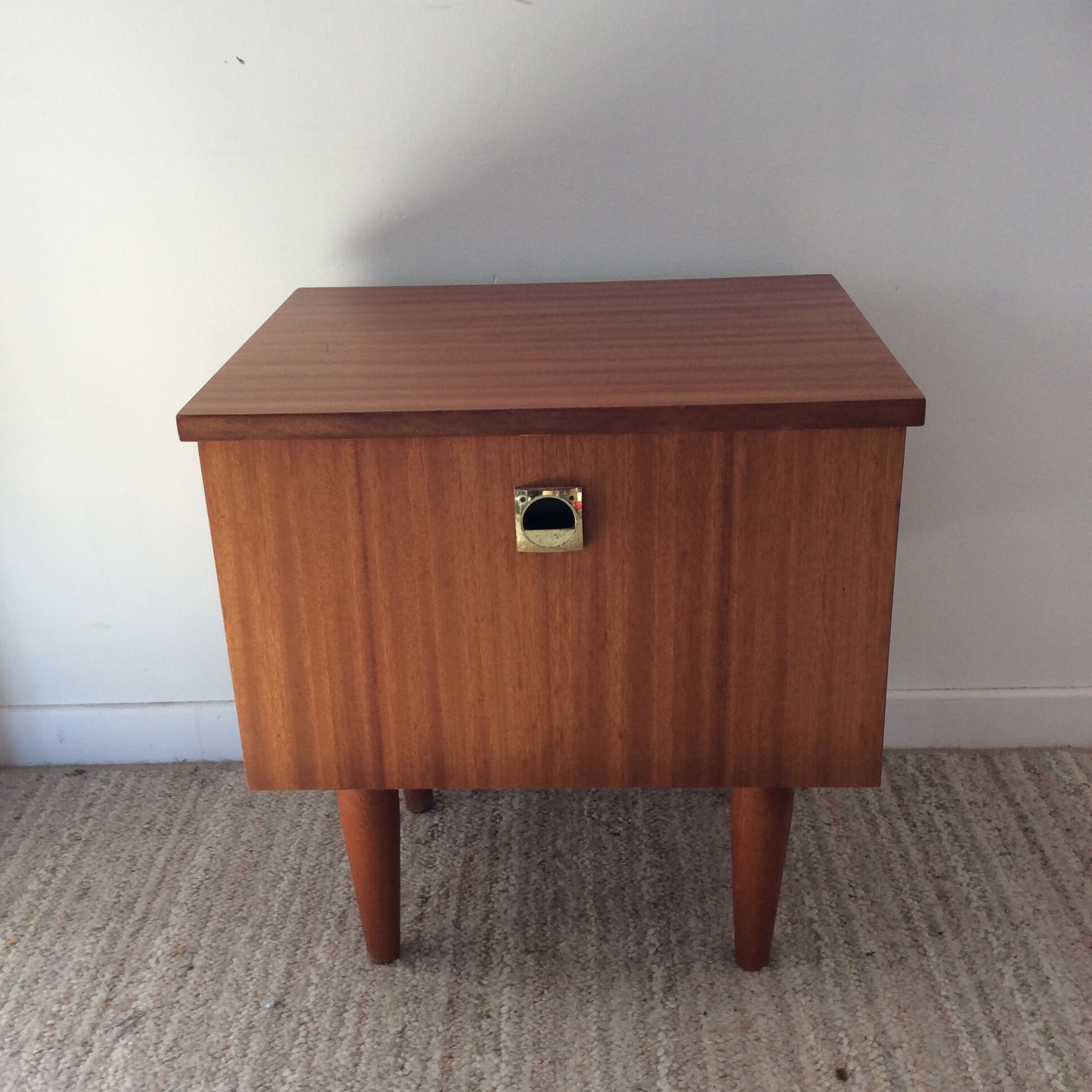 Vintage bedside from the 60s and 70s