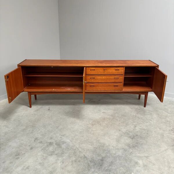 Large teak sideboard by Bartels, 1960s