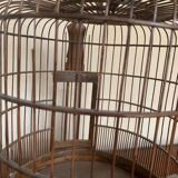 Old bird cage exotic wood