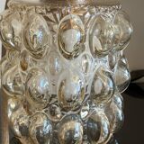 Vintage bubble glass pendant light
