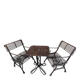 Garden furniture from Arras - Saint-Sauveur Factory - Late 19th century / Circa 1900