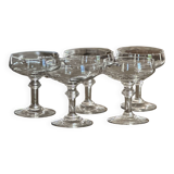 Nipple-shaped champagne glasses
