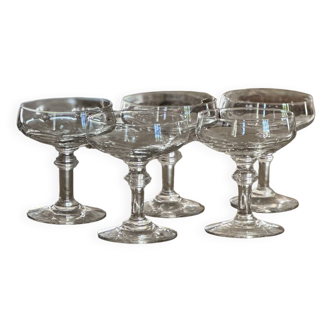 Nipple-shaped champagne glasses