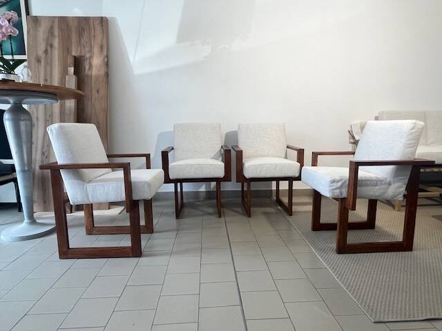 Cubic armchair