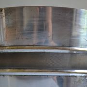 Silver-plated ice or champagne bucket with goldsmith's hallmark