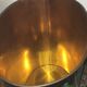 Vintage metal paper basket