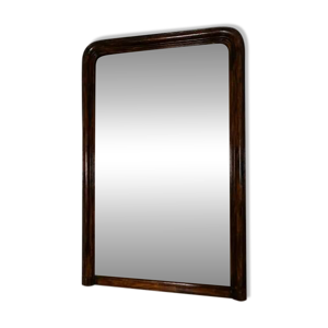 Grand miroir mural en