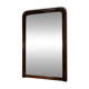 Large wall mirror in moulded wood