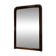 Large wall mirror in moulded wood
