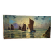 Paysage de voiliers en mer