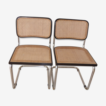 Pair of chairs B32 Marcel Breuer