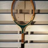 Vintage tennis racket j.gauthier cie