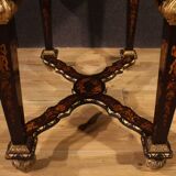 Napoleon III style marquetry cylinder desk