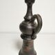 Candle holder, vintage ceramic signed Jean Marais