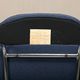 Eero Saarinen Executive Armchair in Blue Bouclé fabric for Knoll International