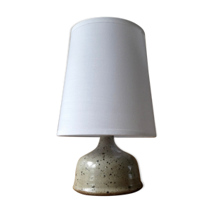 Lampe en grès pyrité