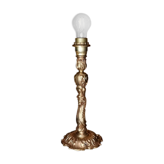 Bronze lamp foot