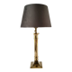 Brass candlestick lamp