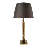 Brass candlestick lamp