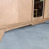 Armoire pieds compas rénovée