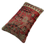 Vintage turkish handmade cushion cover , 30 x 60 cm