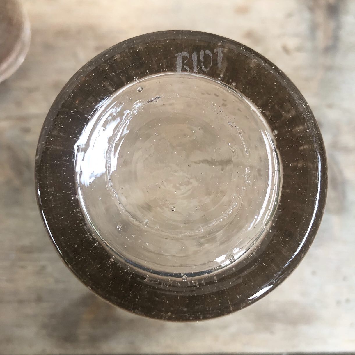 Set of 6 glasses cups of Biot