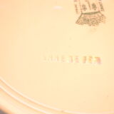 Set of 5 plates Earth iron décor Honeysuckle