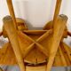 Set of 6 solid pine chairs in Scandinavian design by Reiner Daumiller vintage