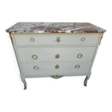 Transitional style chest of drawers