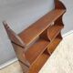 Etagère murale en accolades bois vintage 3 tablettes