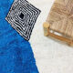 Tapis berbère œil Azilal 100% laine 245 x 160 cm