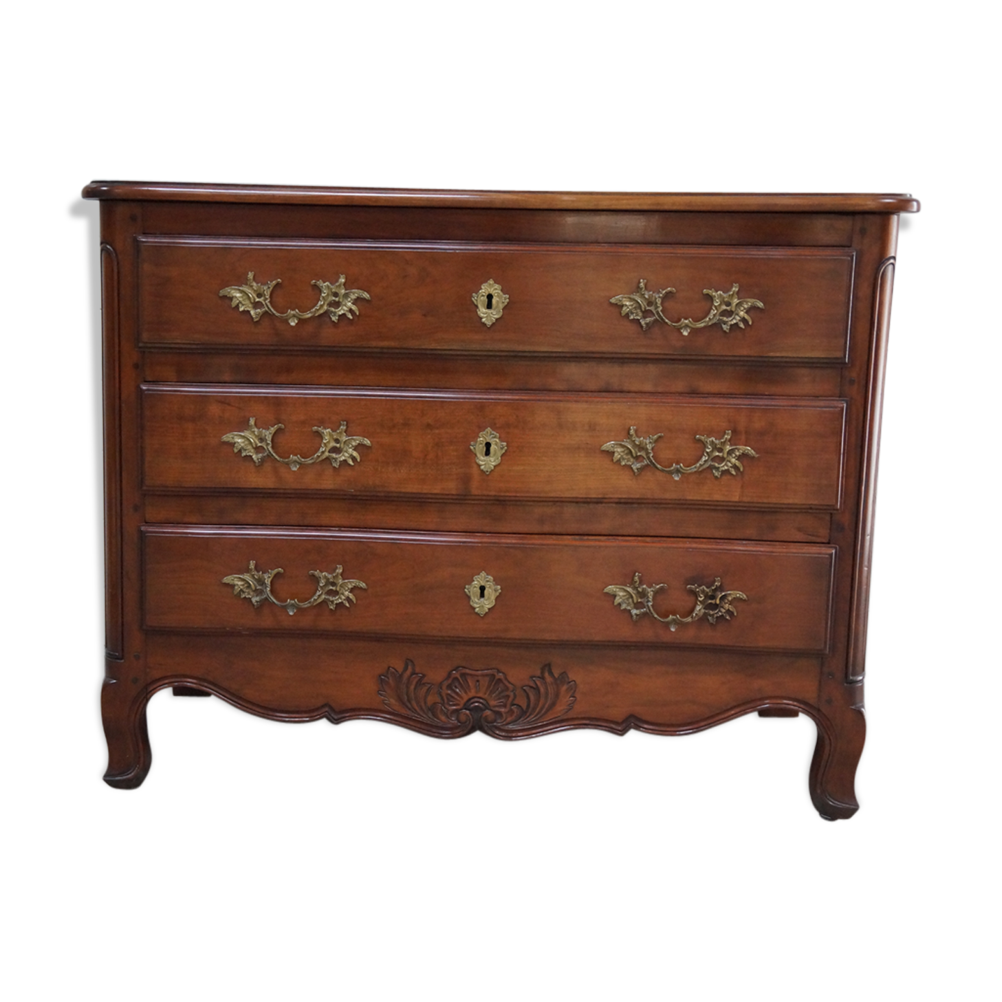 Old dresser in cherry